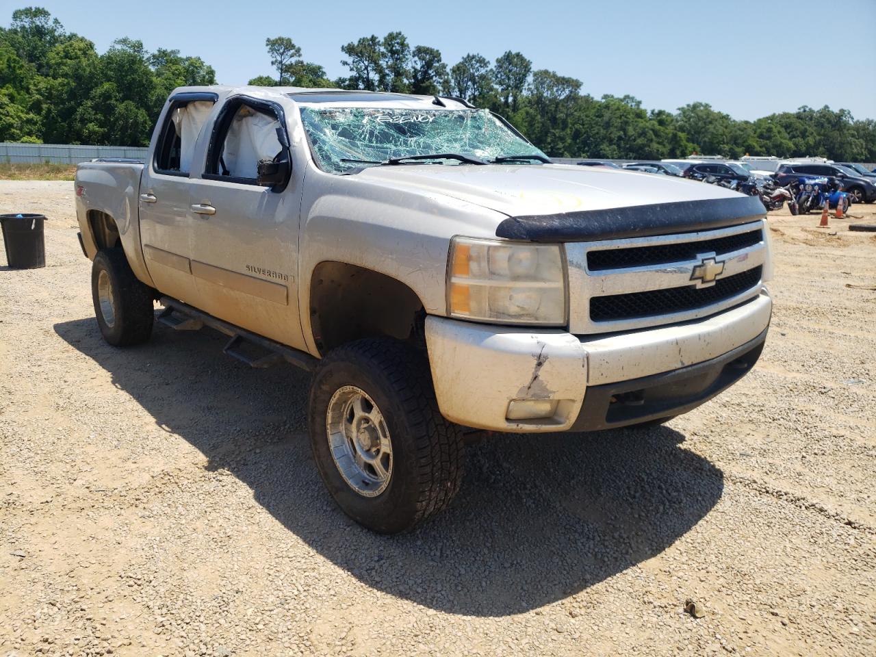 CHEVROLET SILVERADO 2007 with VIN 3GCEK13M07G541429 - Photo from auction