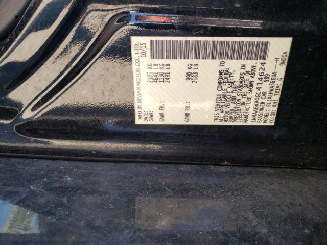 Photo 10 from auction – 2016 NISSAN MAXIMA 3.5 with VIN 1N4AA6AP4GC414624