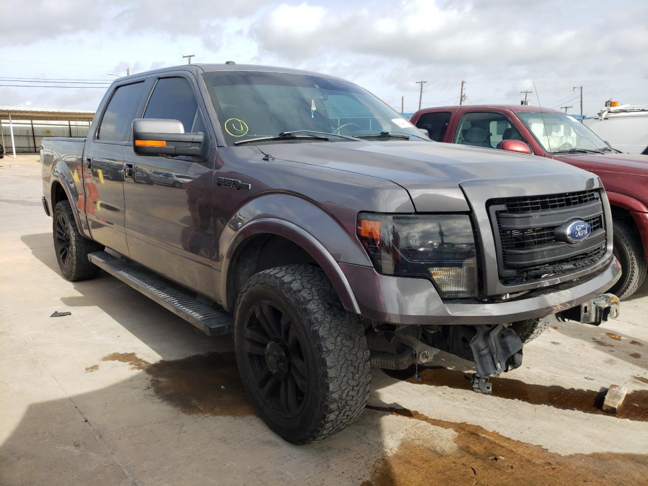 FORD F150 SUPER 2013 with VIN 1FTFW1CF9DKF35997 - Photo from auction