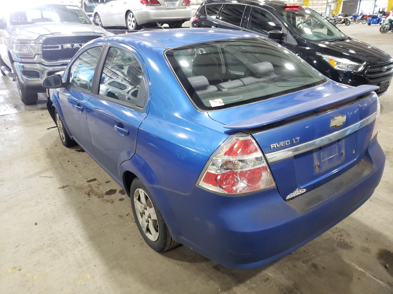Photo 3 from auction – 2009 CHEVROLET AVEO LS with VIN KL1TD56E69B339744