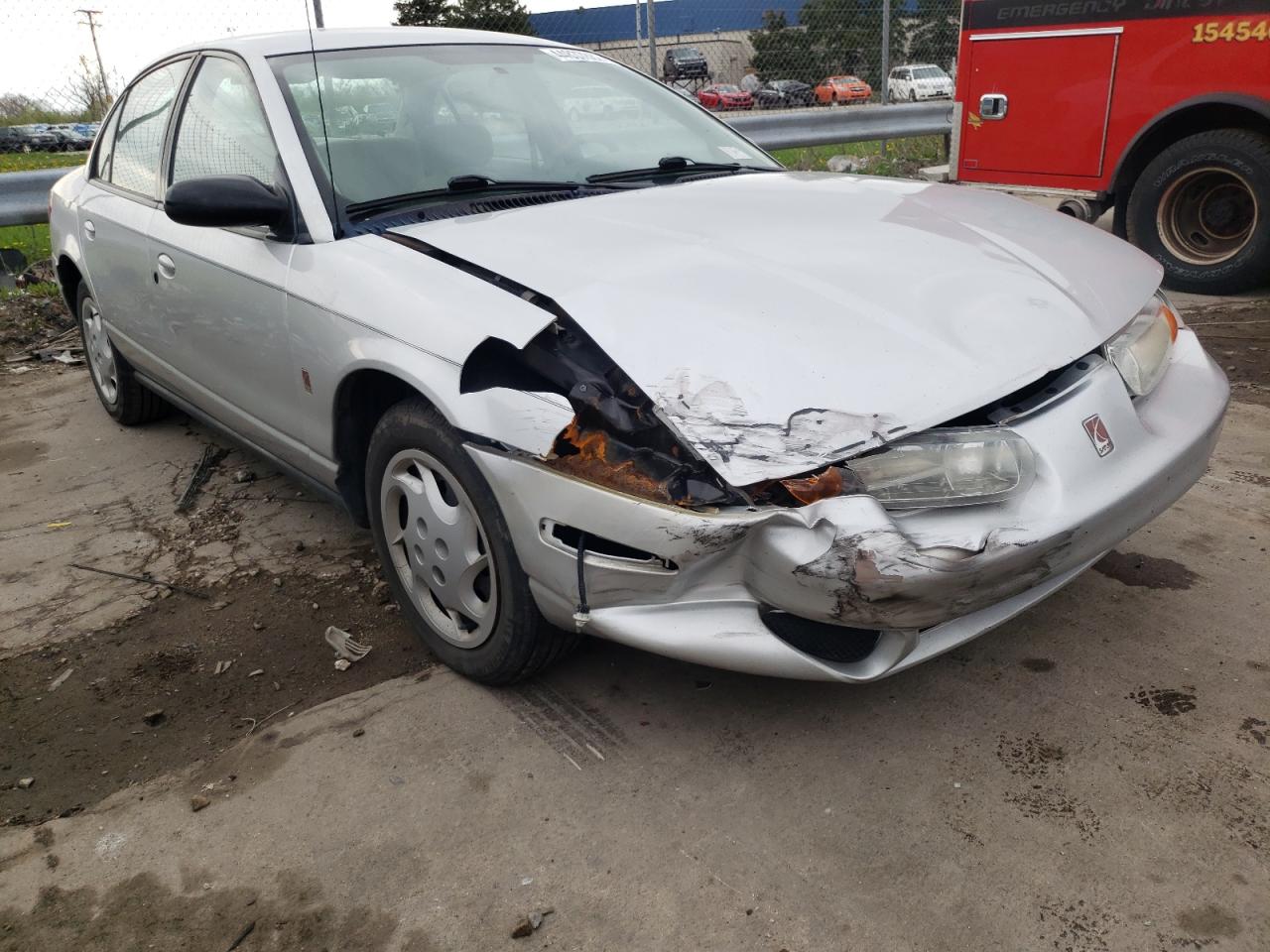 SATURN SL2 2002 with VIN 1G8ZJ54722Z147423 - Photo from auction