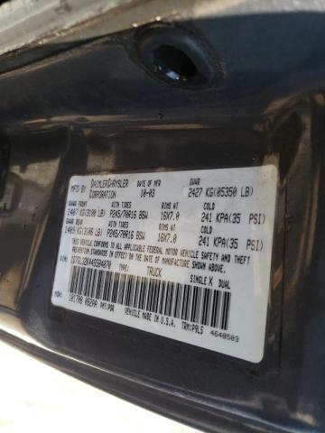 Photo 10 from auction – 2004 DODGE DAKOTA SPO with VIN 1D7GL32K44S584070