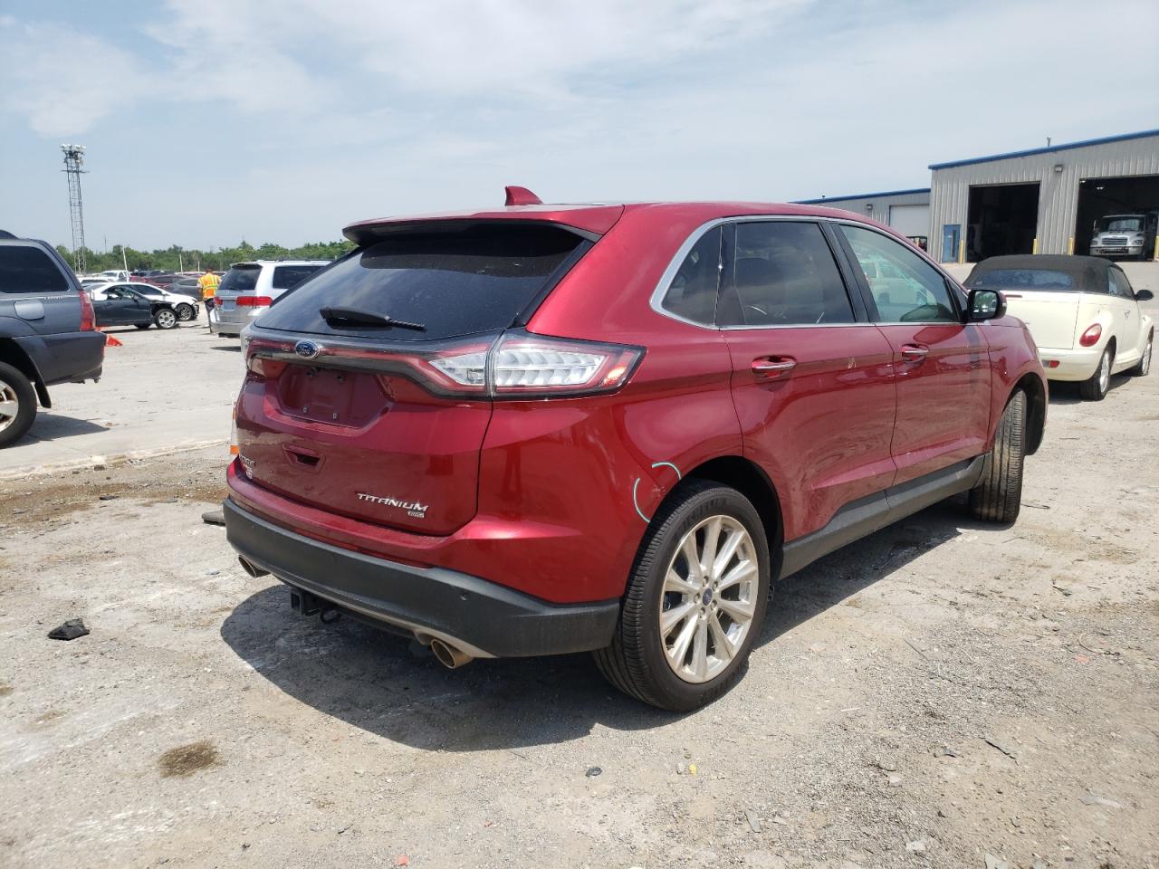 Photo 4 from auction – 2017 FORD EDGE TITAN with VIN 2FMPK4K8XHBB56345