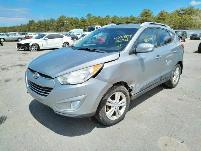 Photo 2 from auction – 2013 HYUNDAI TUCSON GLS with VIN KM8JUCAC6DU692245