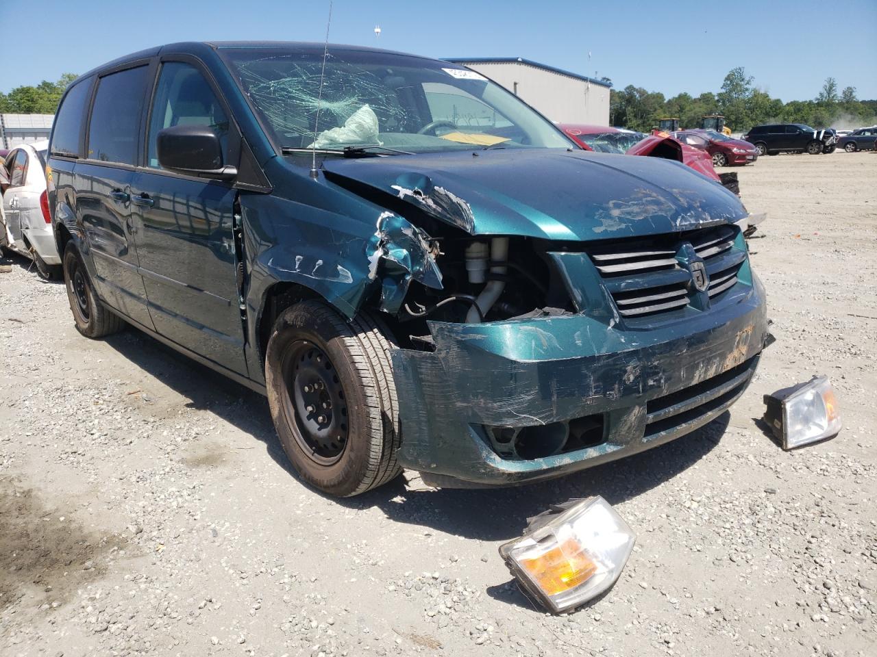 DODGE GRAND CARA 2009 with VIN 2D8HN44E39R542098 - Photo from auction