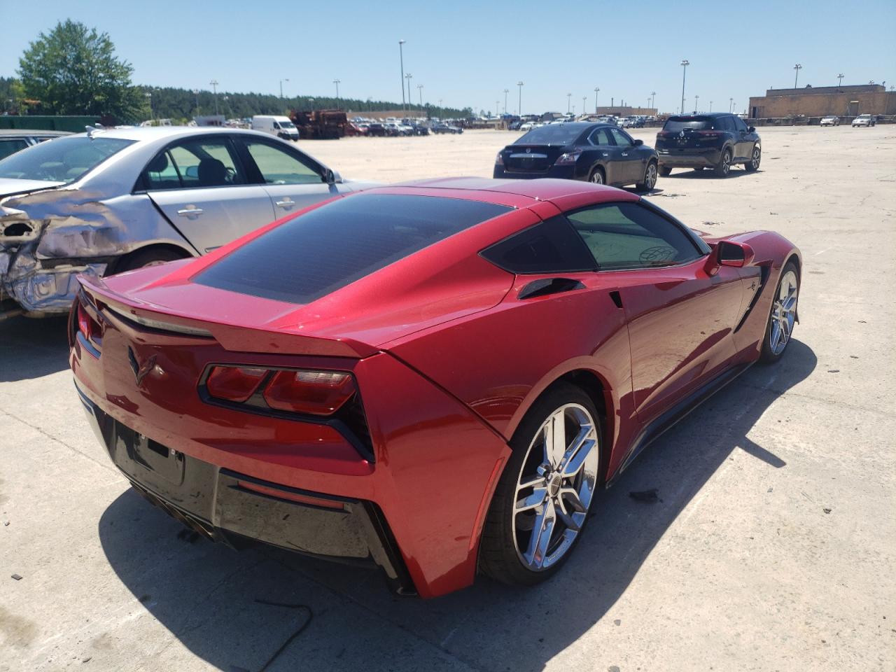 Photo 4 from auction – 2014 CHEVROLET CORVETTE S with VIN 1G1YM2D72E5118984