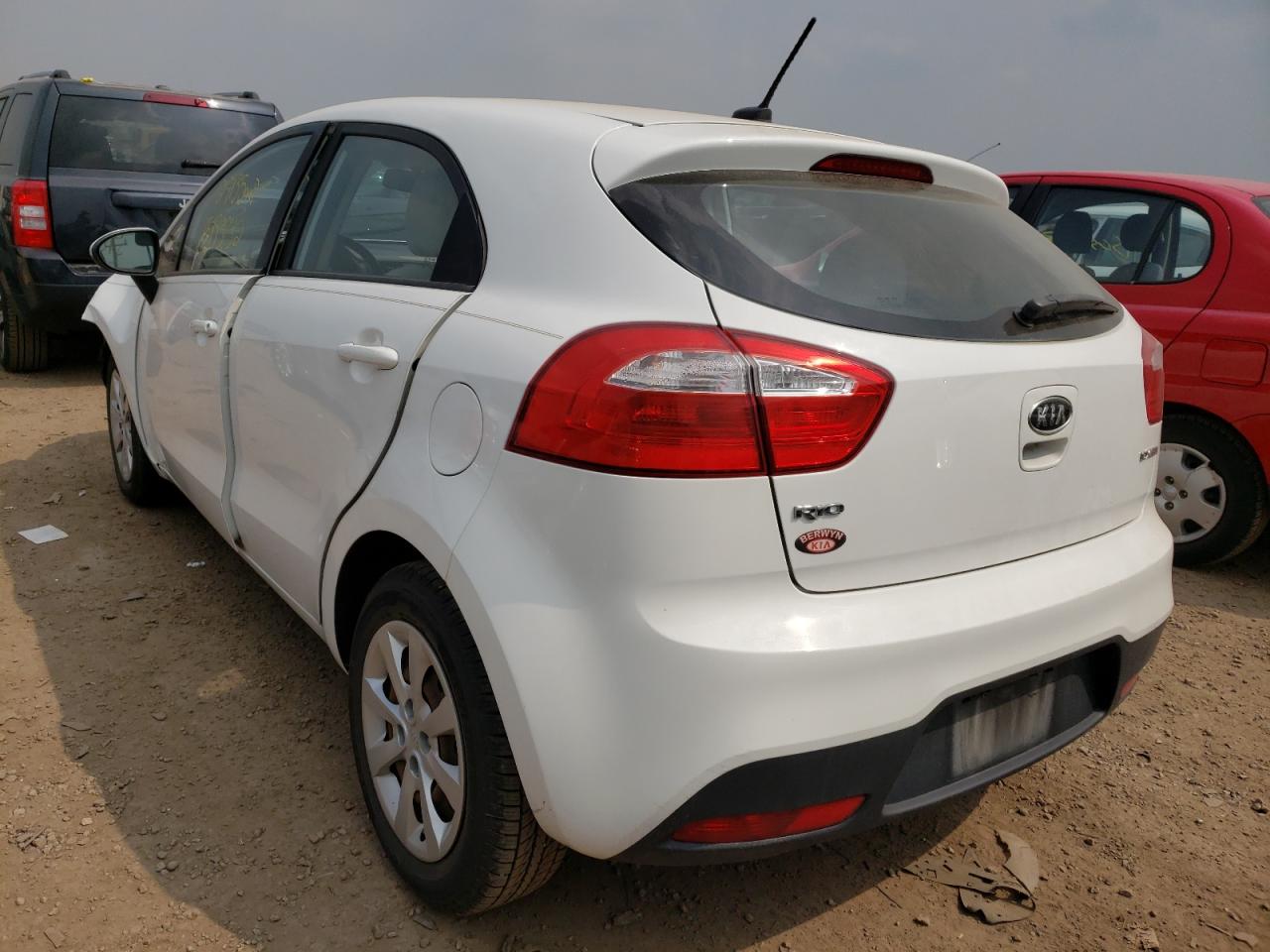 Photo 3 from auction – 2012 KIA RIO EX with VIN KNADN5A32C6006468
