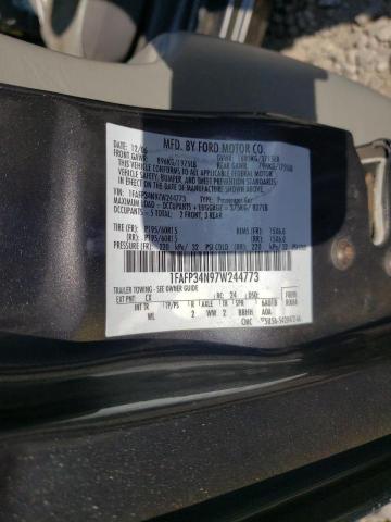 Photo 10 from auction – 2007 FORD FOCUS ZX4 with VIN 1FAFP34N97W244773
