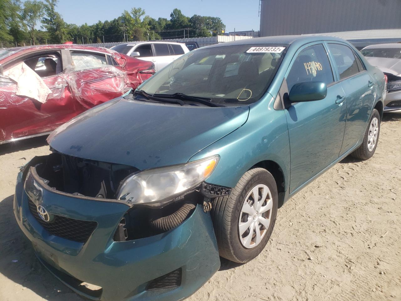 Photo 2 from auction – 2010 TOYOTA COROLLA BA with VIN 2T1BU4EE4AC254133