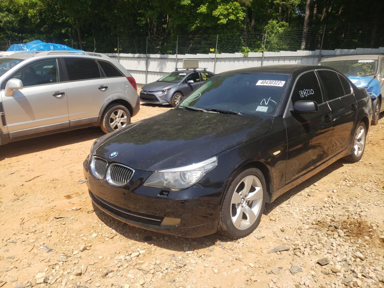 Photo 2 from auction – 2008 BMW 528 I with VIN WBANU53568CT18291
