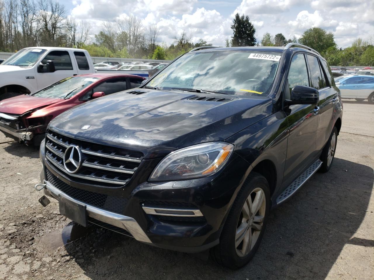 Photo 2 from auction – 2013 MERCEDES-BENZ ML 350 BLU with VIN 4JGDA2EB2DA242269
