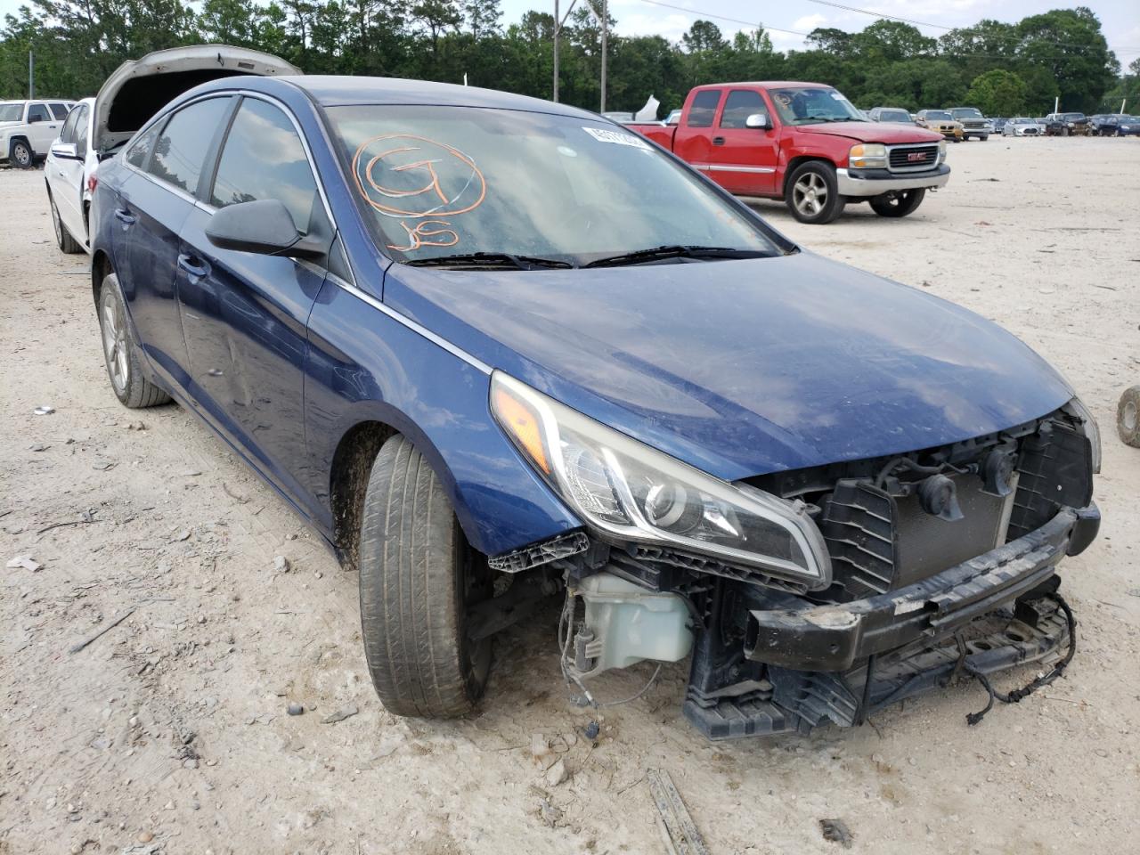 Photo 1 from auction – 2015 HYUNDAI SONATA SE with VIN 5NPE24AF4FH229321