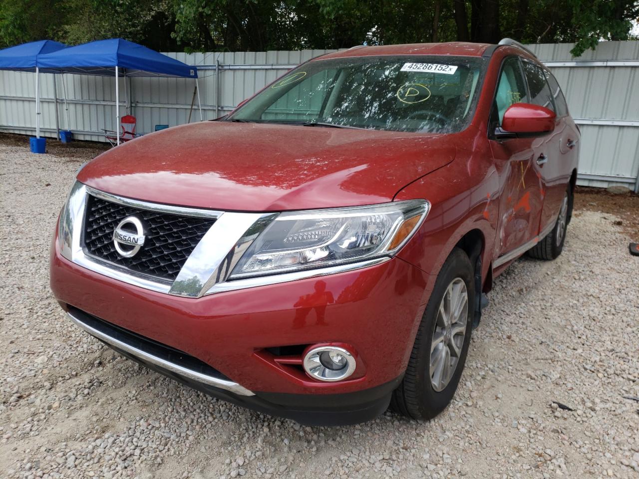 Photo 2 from auction – 2013 NISSAN PATHFINDER with VIN 5N1AR2MN6DC625790