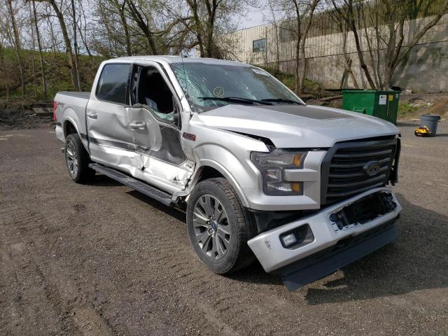 FORD F150 SUPER 2017 with VIN 1FTEW1EP7HFC46827 - Photo from auction