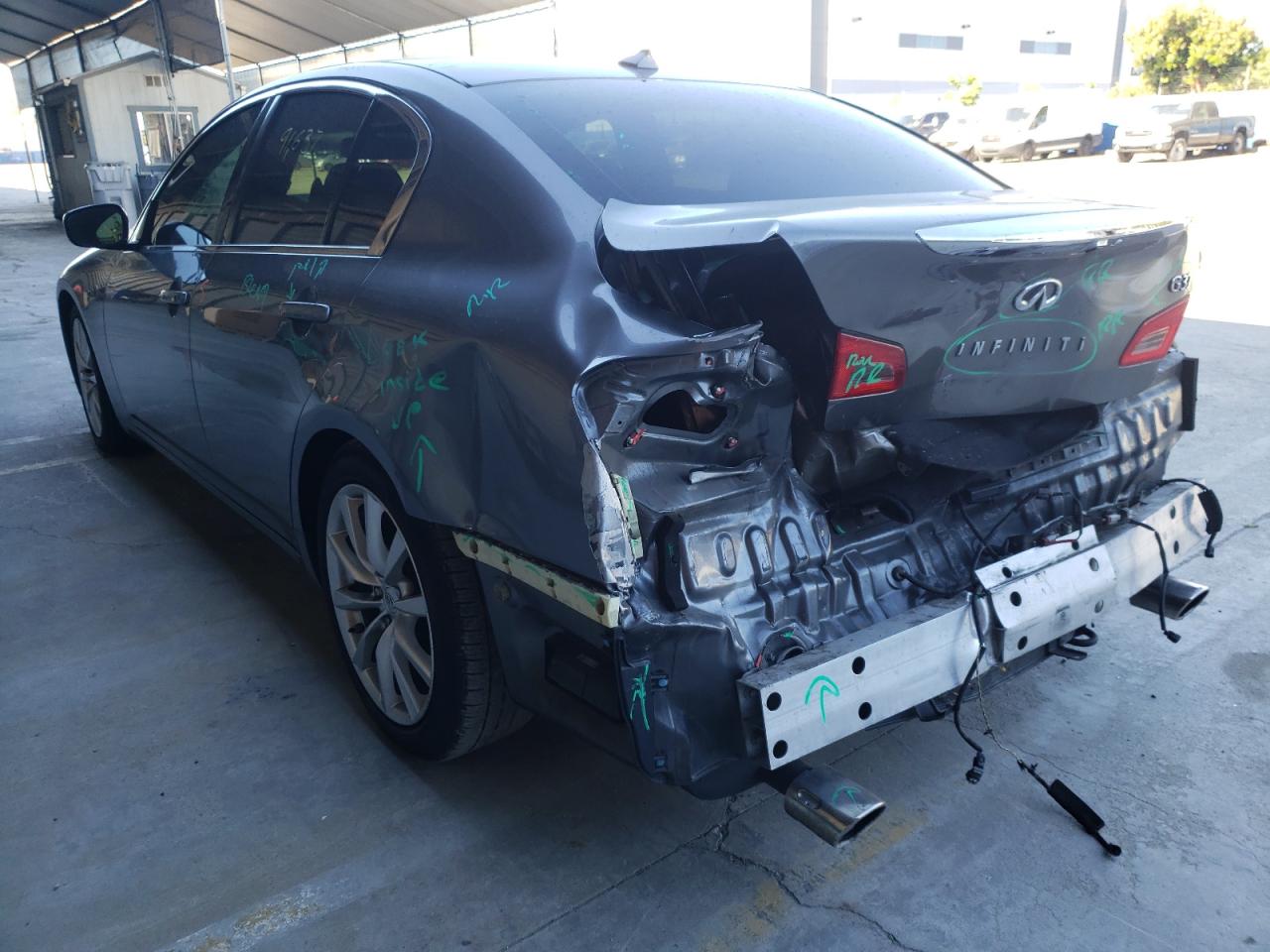 Photo 9 from auction – 2012 INFINITI G37 BASE with VIN JN1CV6AP6CM621675