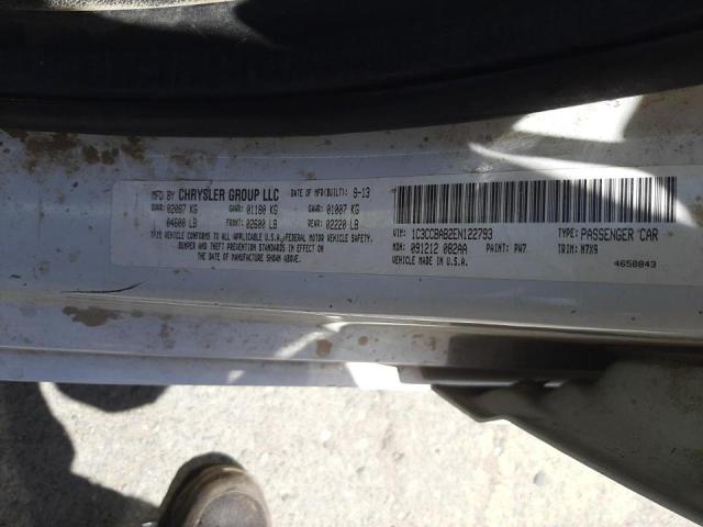 Photo 10 from auction – 2014 CHRYSLER 200 LX with VIN 1C3CCBAB2EN122793