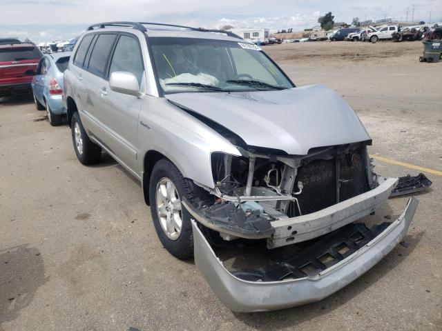 TOYOTA HIGHLANDER 2002 with VIN JTEHF21A620057726 - Photo from auction
