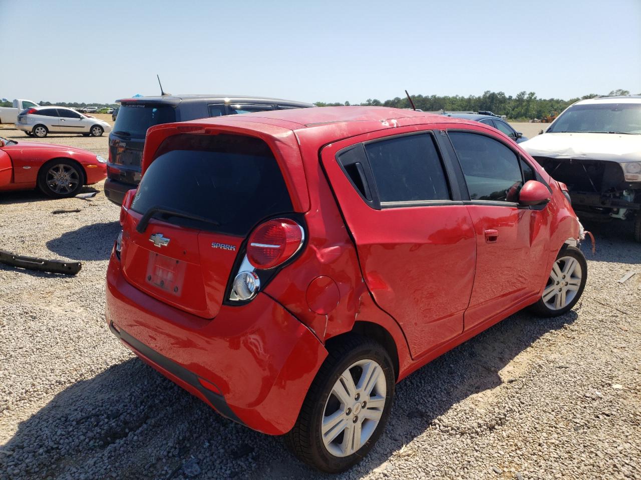 Photo 4 from auction – 2014 CHEVROLET SPARK LS with VIN KL8CB6S95EC454832