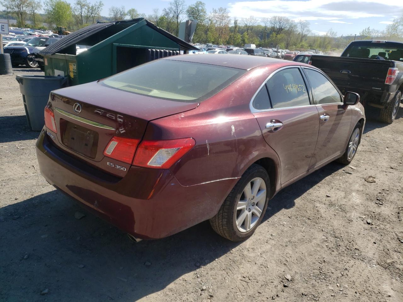 Photo 4 from auction – 2007 LEXUS ES 350 with VIN JTHBJ46G672077678