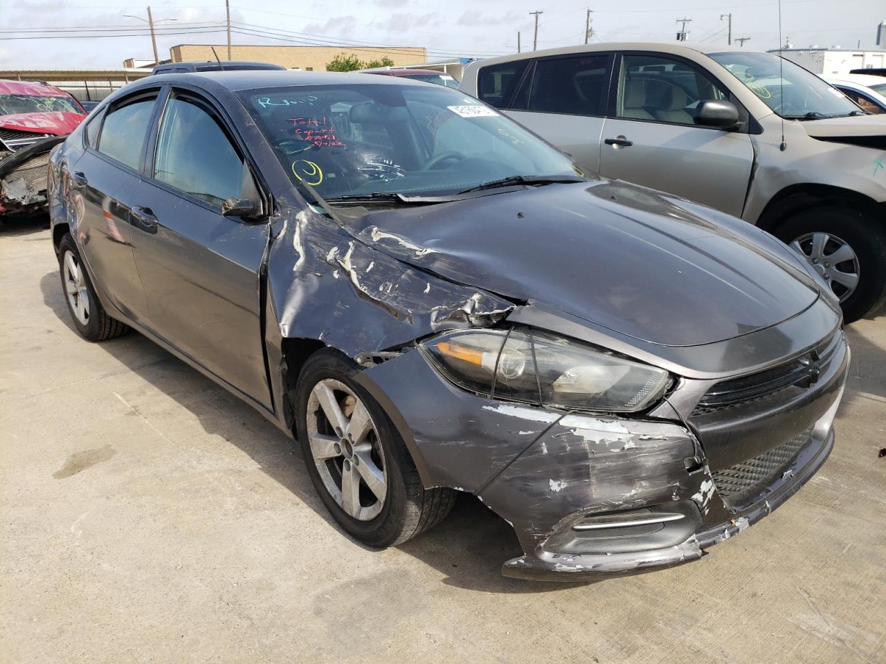 DODGE DART SXT 2015 with VIN 1C3CDFBB7FD330100 - Photo from auction