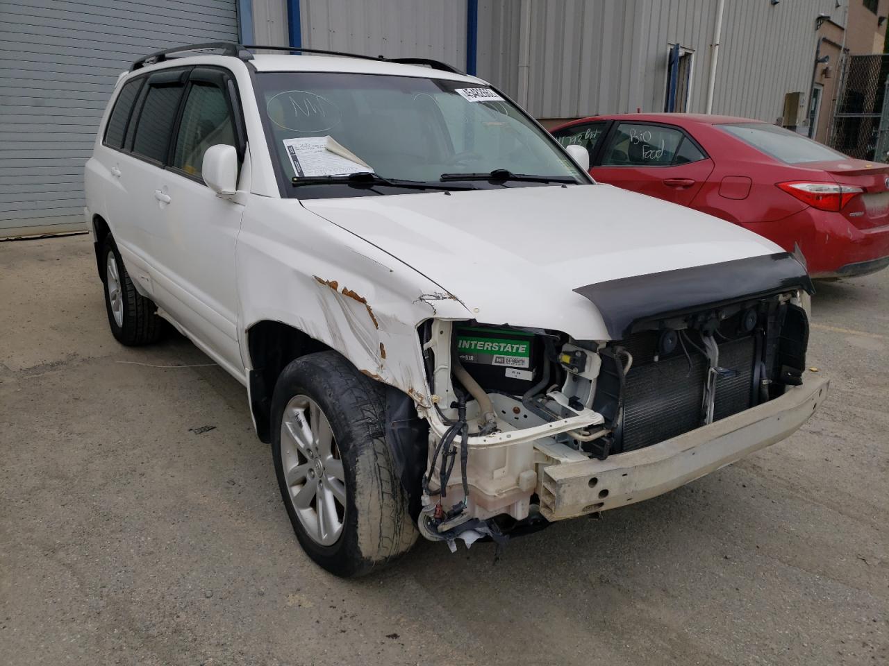 TOYOTA HIGHLANDER 2006 with VIN JTEEW21A760012433 - Photo from auction