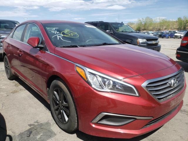 HYUNDAI SONATA SE 2016 with VIN 5NPE24AF8GH314194 - Photo from auction
