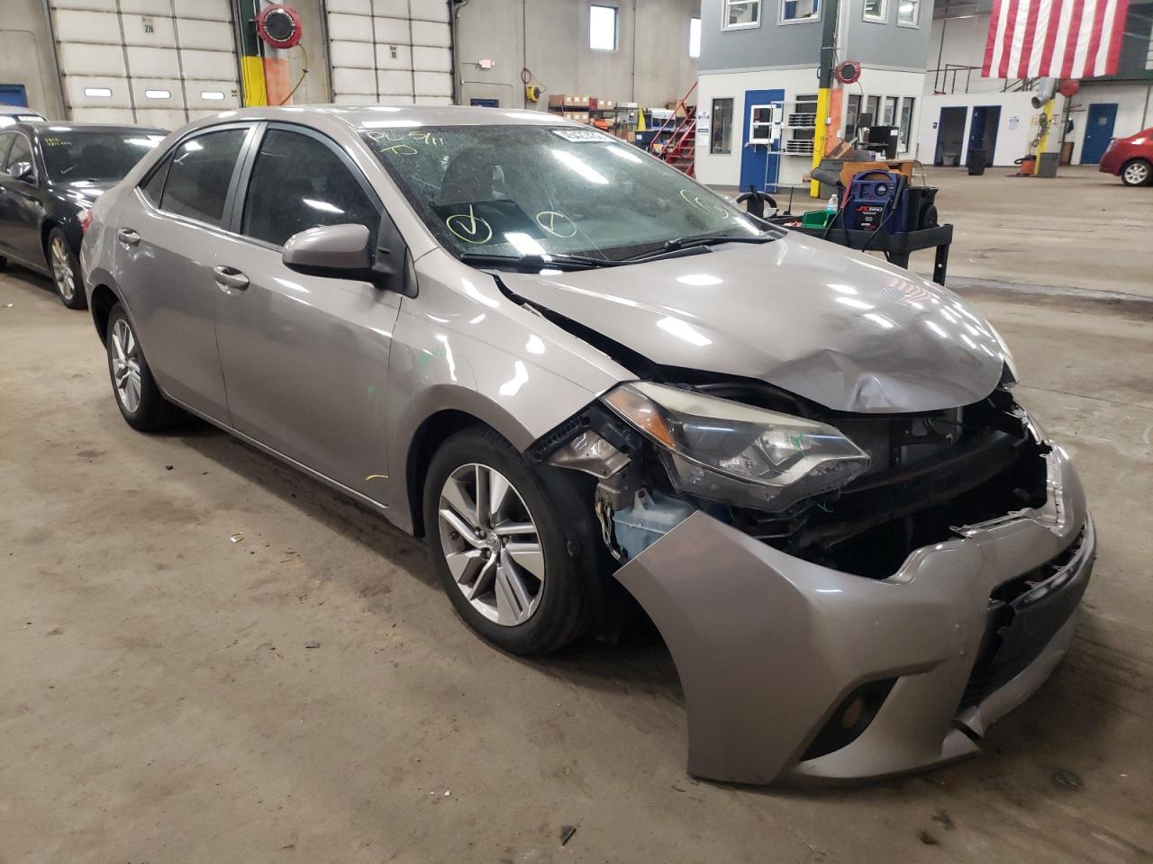 TOYOTA COROLLA LE 2014 with VIN 5YFBPRHE0EP030878 - Photo from auction
