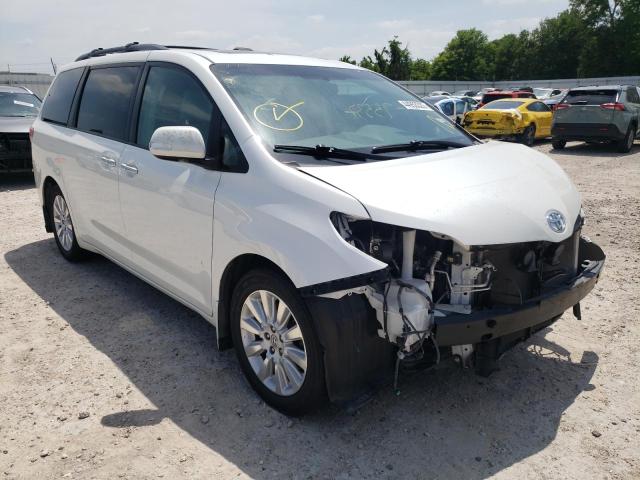 TOYOTA SIENNA XLE 2014 with VIN 5TDYK3DCXES463657 - Photo from auction