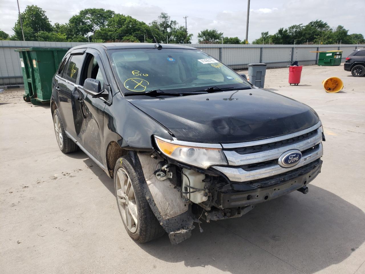 FORD EDGE LIMIT 2014 with VIN 2FMDK3KC8EBB64134 - Photo from auction