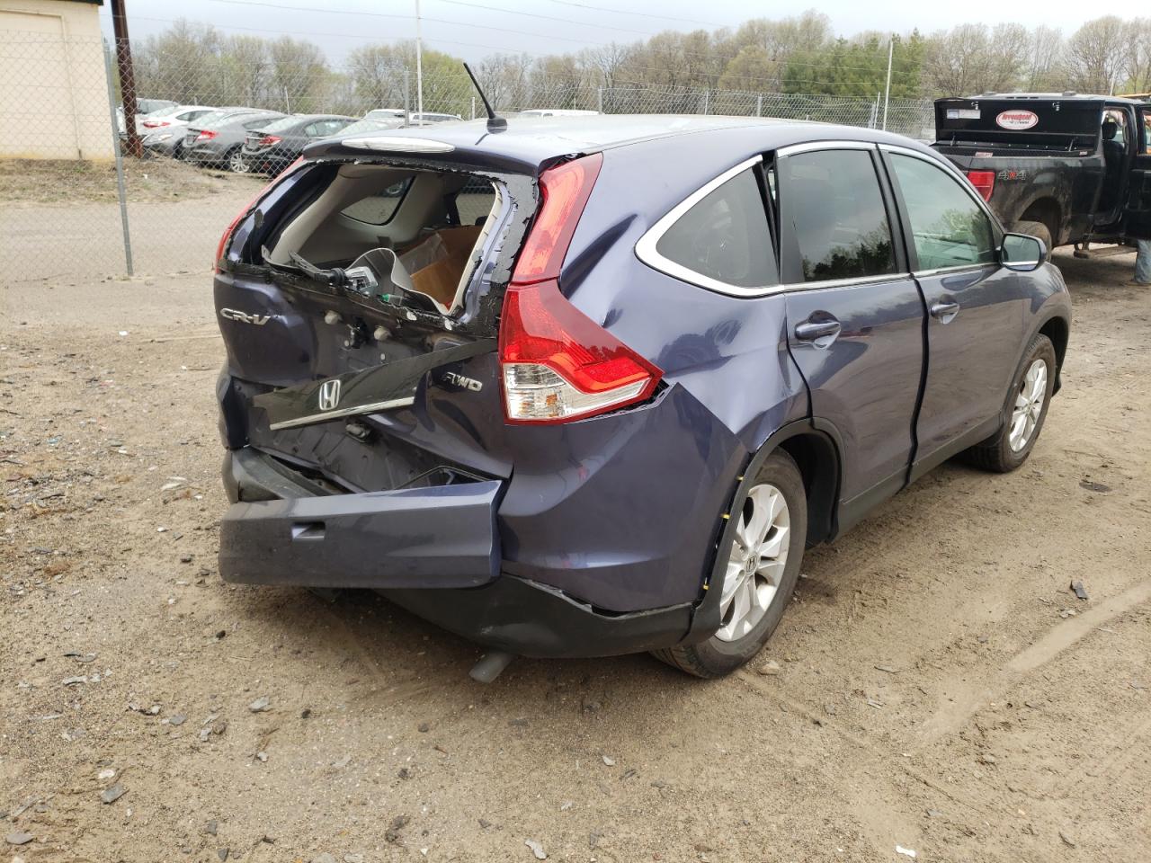 Photo 4 from auction – 2014 HONDA CR-V EX with VIN 5J6RM4H57EL079234