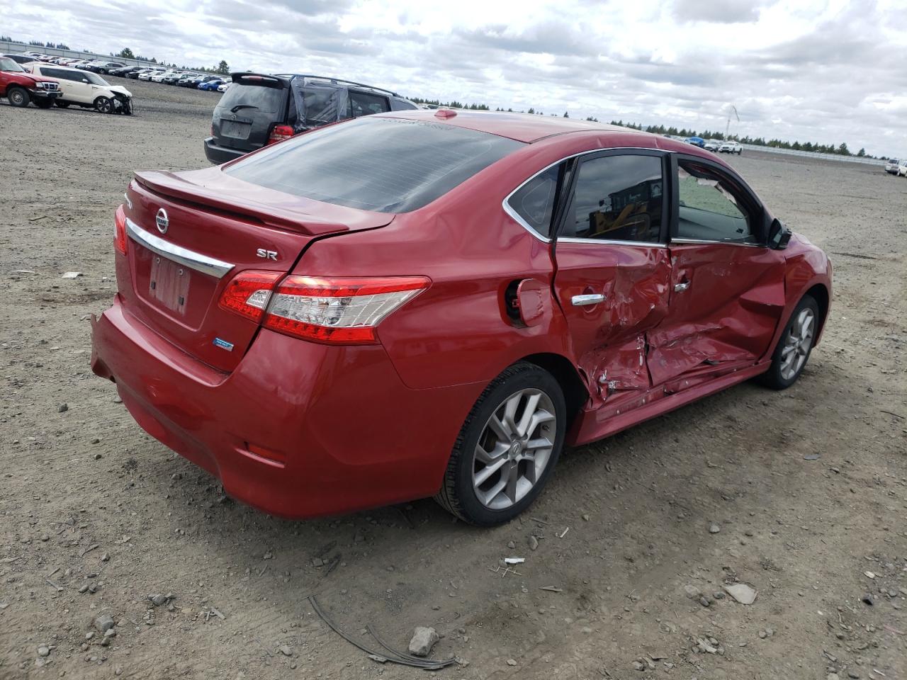 Photo 4 from auction – 2013 NISSAN SENTRA S with VIN 3N1AB7AP6DL727657