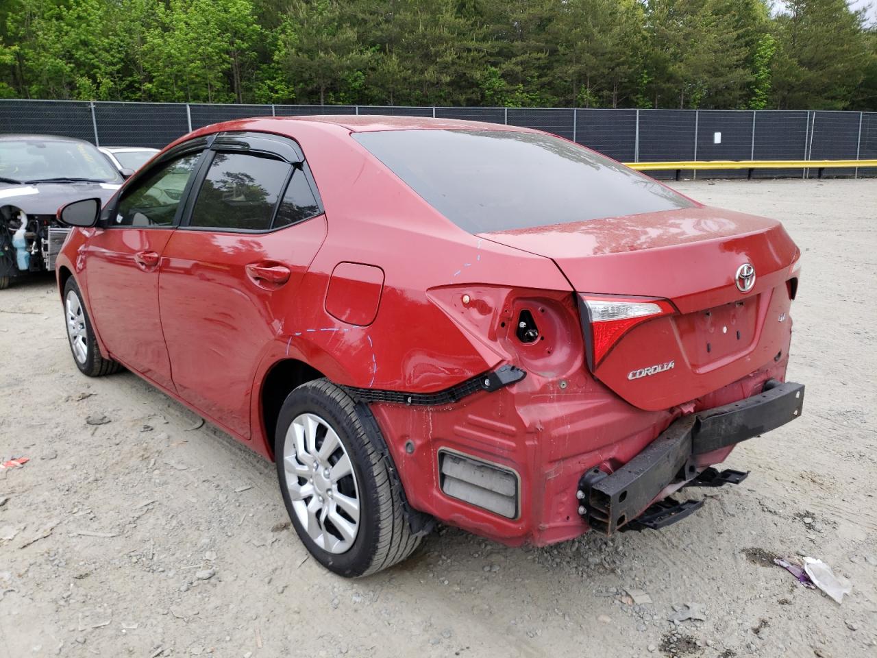 Photo 3 from auction – 2014 TOYOTA COROLLA with VIN 5YFBURHE9EP033304