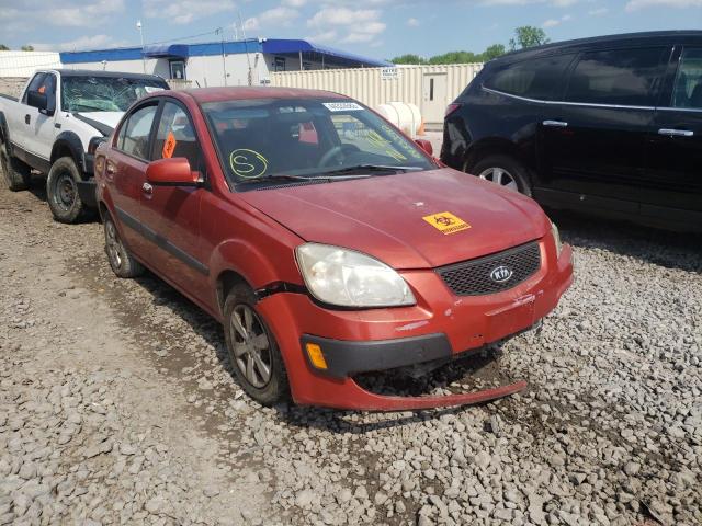 KIA RIO BASE 2008 with VIN KNADE123686373100 - Photo from auction
