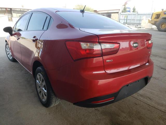 Photo 3 from auction – 2015 KIA RIO LX with VIN KNADM4A35F6467925