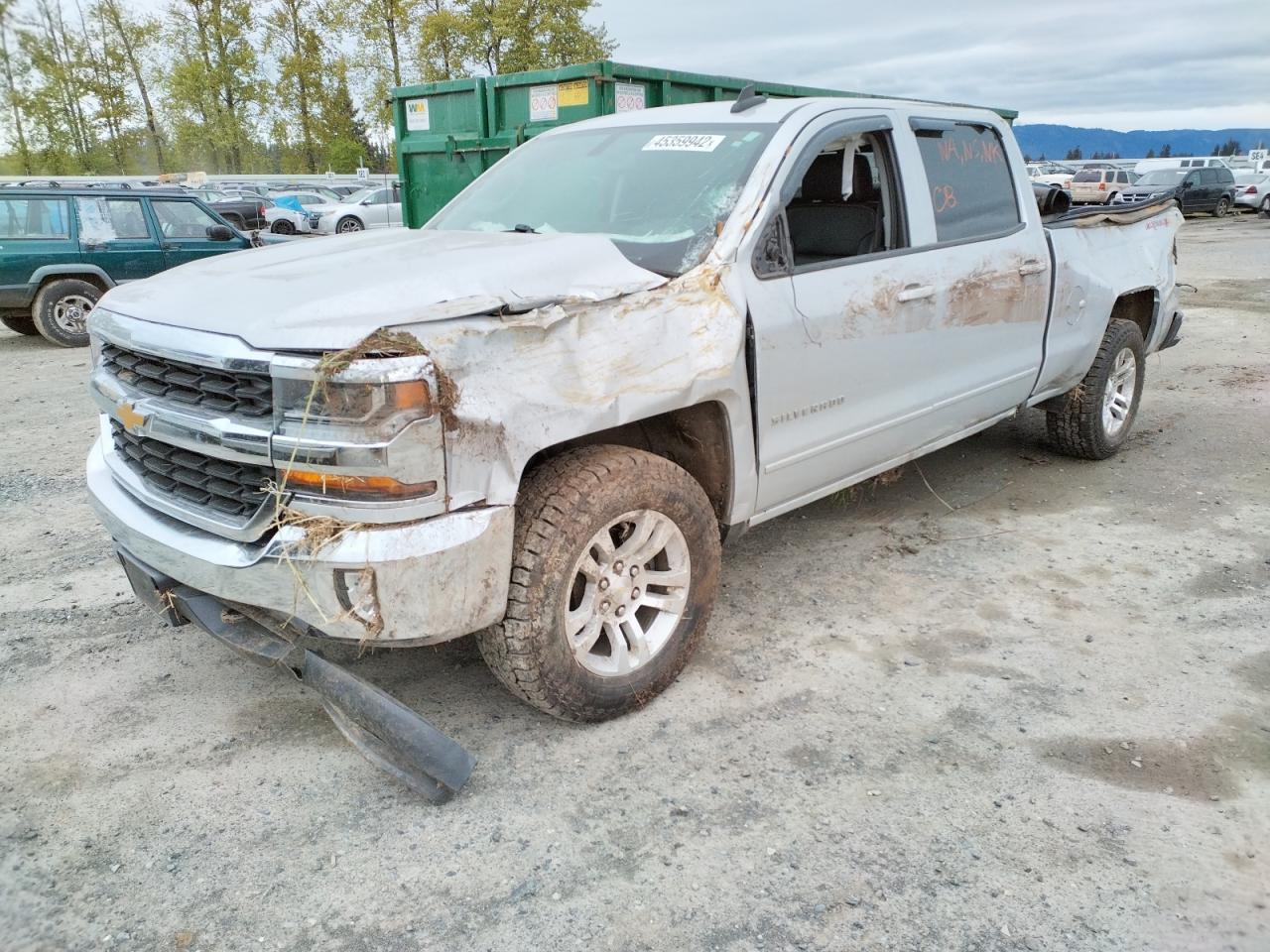 Photo 9 from auction – 2016 CHEVROLET SILVERADO with VIN 1GCUKREC7GF209696