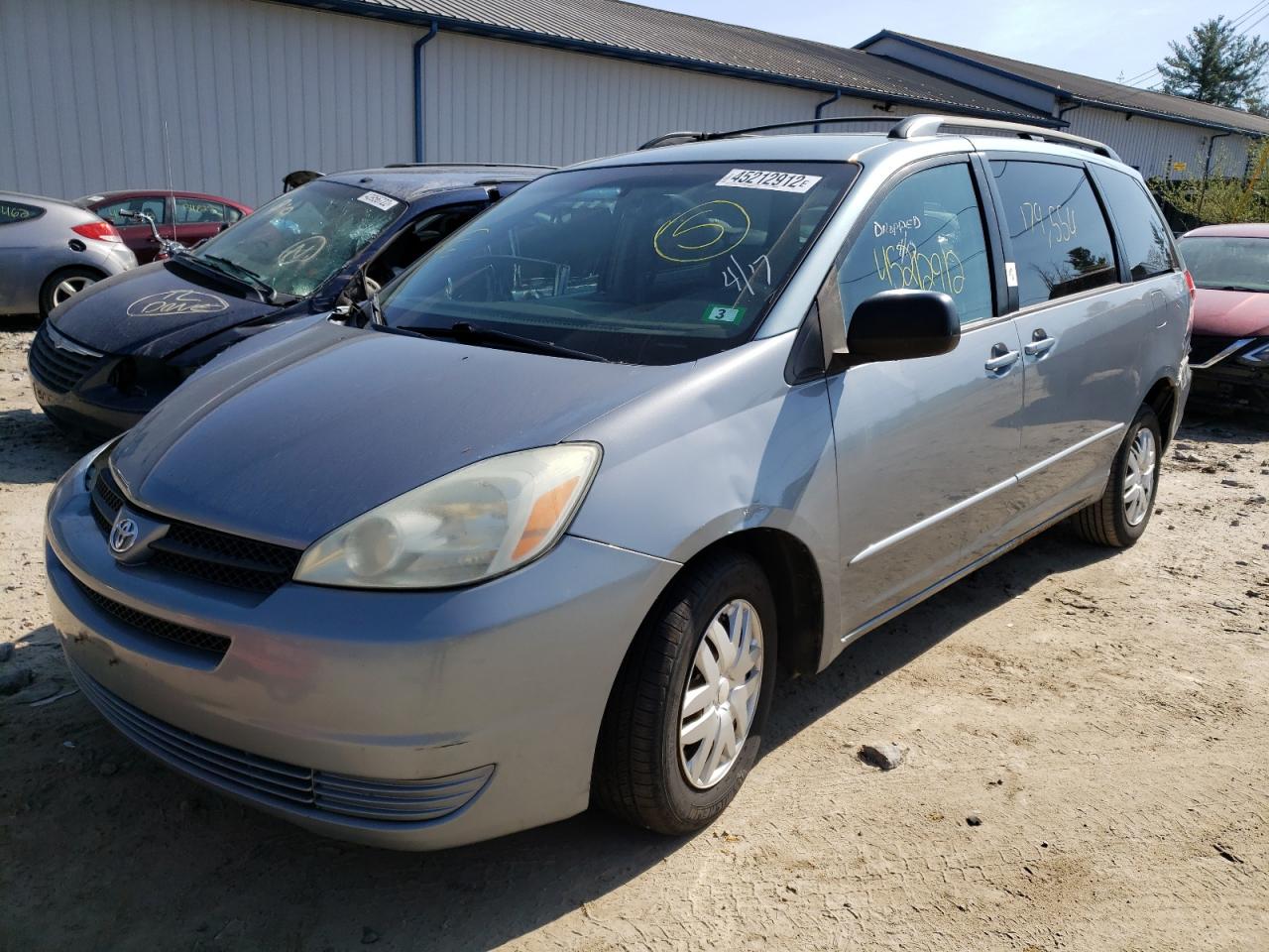 Photo 2 from auction – 2005 TOYOTA SIENNA CE with VIN 5TDZA23C95S299904