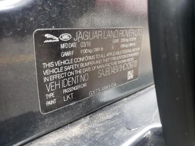 Photo 10 from auction – 2017 JAGUAR XF PREMIUM with VIN SAJBD4BV1HCY26770