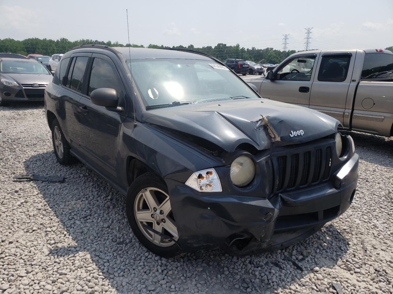 JEEP COMPASS SP 2008 with VIN 1J8FT47W38D591280 - Photo from auction