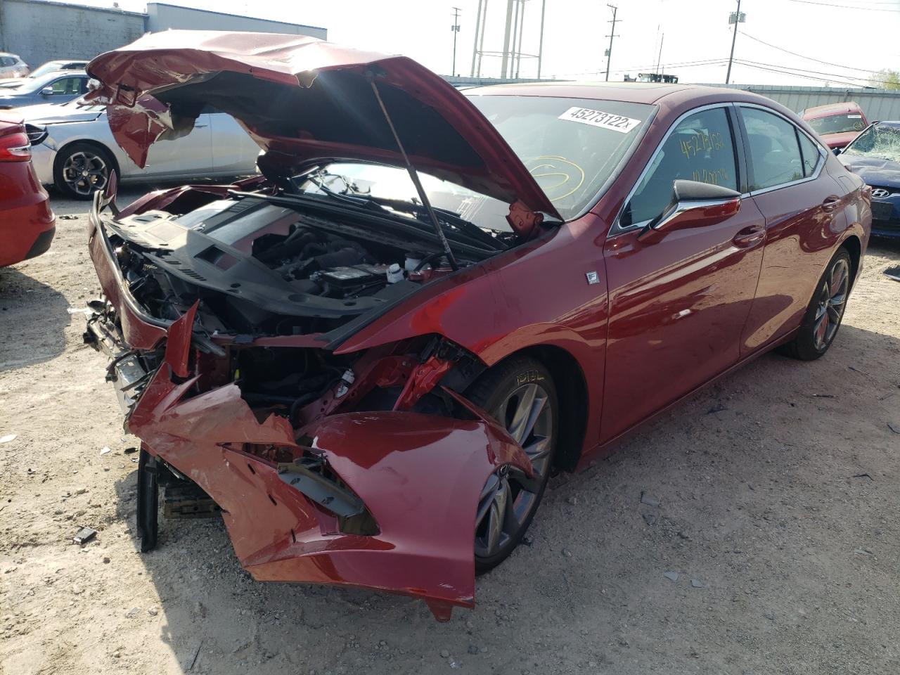 Photo 2 from auction – 2021 LEXUS ES 350 BAS with VIN 58AGZ1B13MU081143