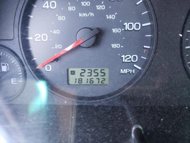 Photo 8 from auction – 2002 SUBARU FORESTER L with VIN JF1SF63512H700704
