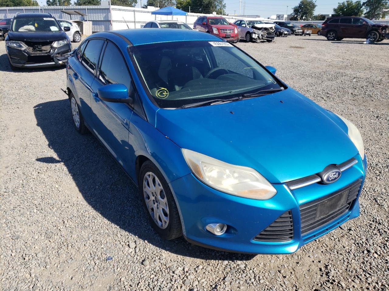 FORD FOCUS SE 2012 with VIN 1FAHP3F26CL362688 - Photo from auction