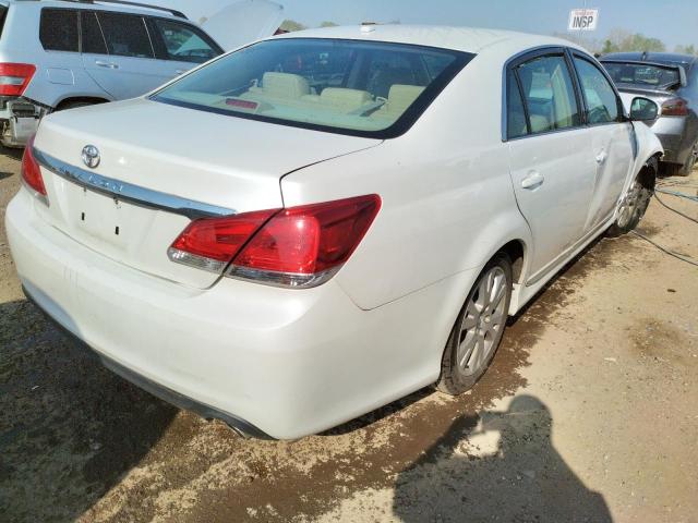 Photo 4 from auction – 2011 TOYOTA AVALON BAS with VIN 4T1BK3DB7BU386522
