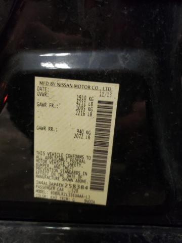 Photo 10 from auction – 2014 NISSAN ALTIMA 2.5 with VIN 1N4AL3AP4EN258384