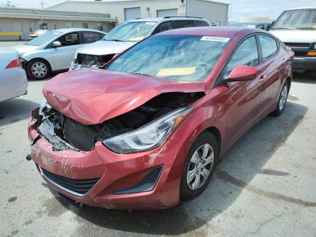 Photo 2 from auction – 2016 HYUNDAI ELANTRA SE with VIN 5NPDH4AE3GH697852
