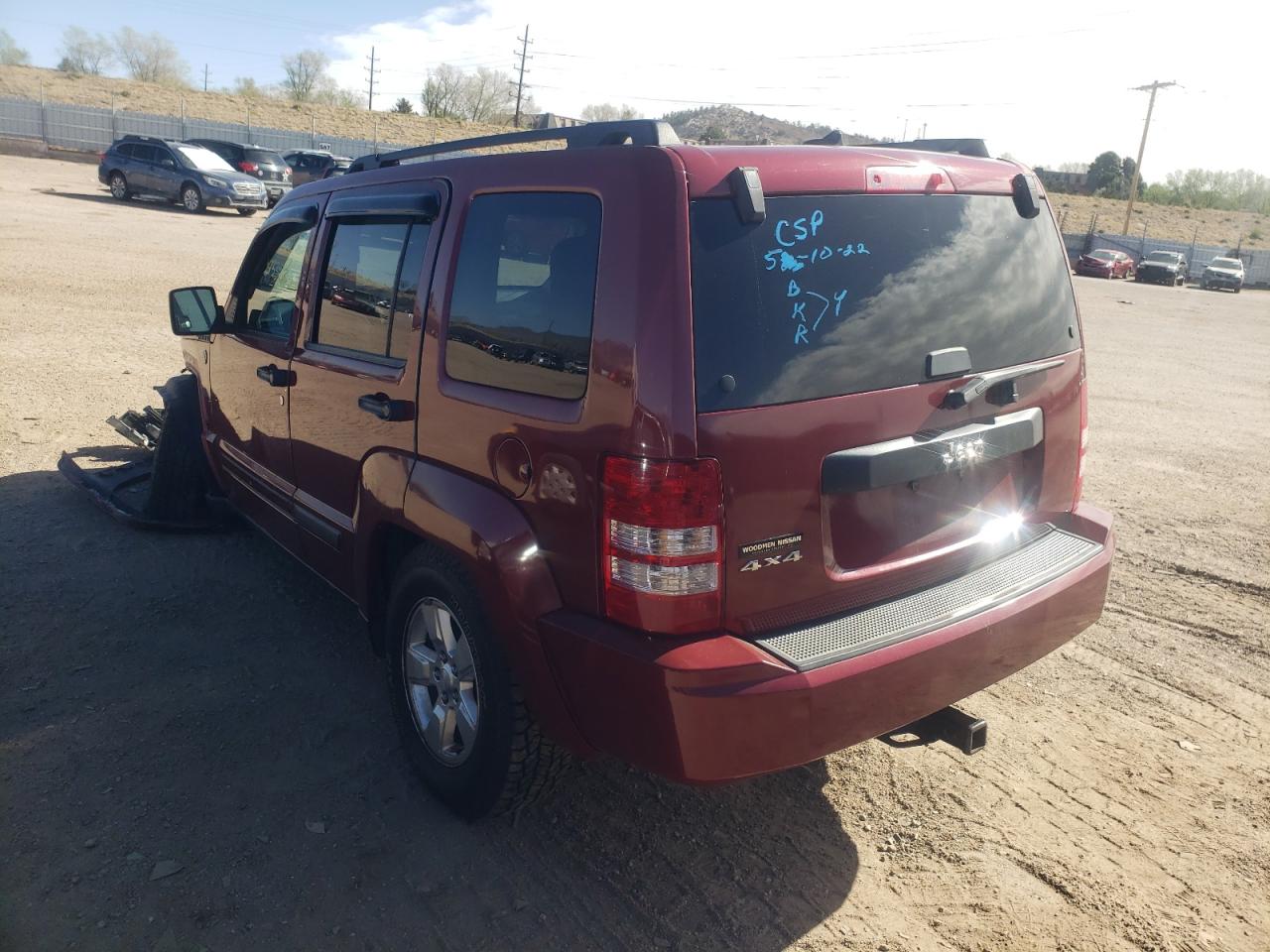 Photo 3 from auction – 2012 JEEP LIBERTY SP with VIN 1C4PJMAK0CW139310