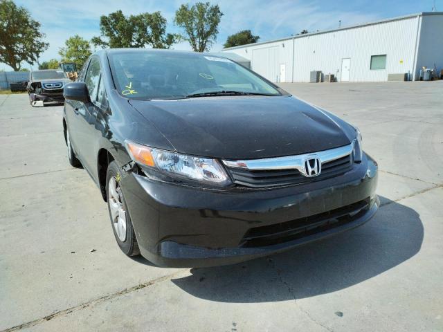 HONDA CIVIC LX 2012 with VIN 19XFB2F52CE056083 - Photo from auction
