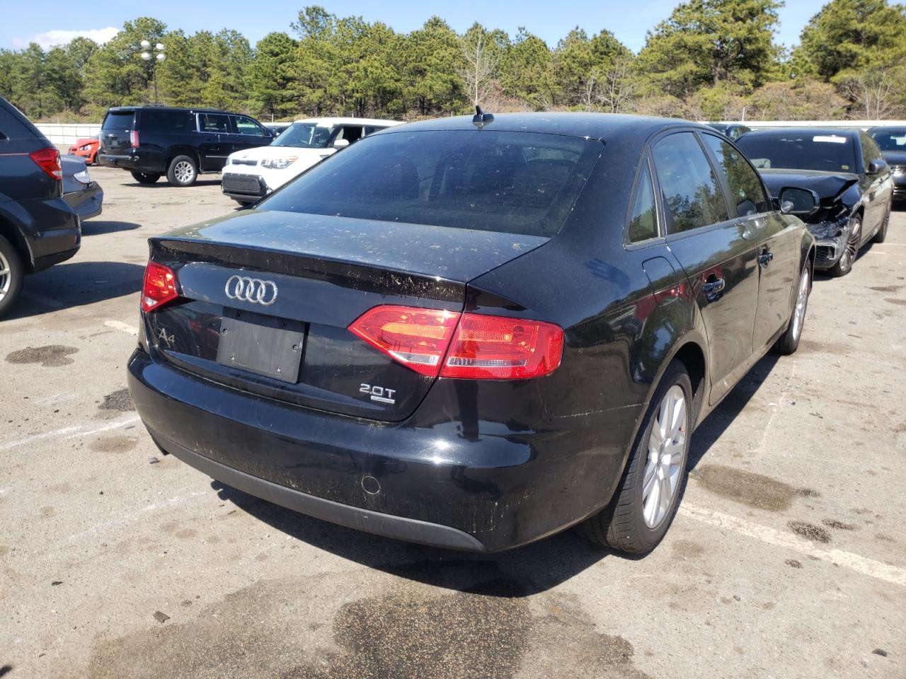 Photo 4 from auction – 2011 AUDI A4 PREMIUM with VIN WAUBFAFL9BN040899