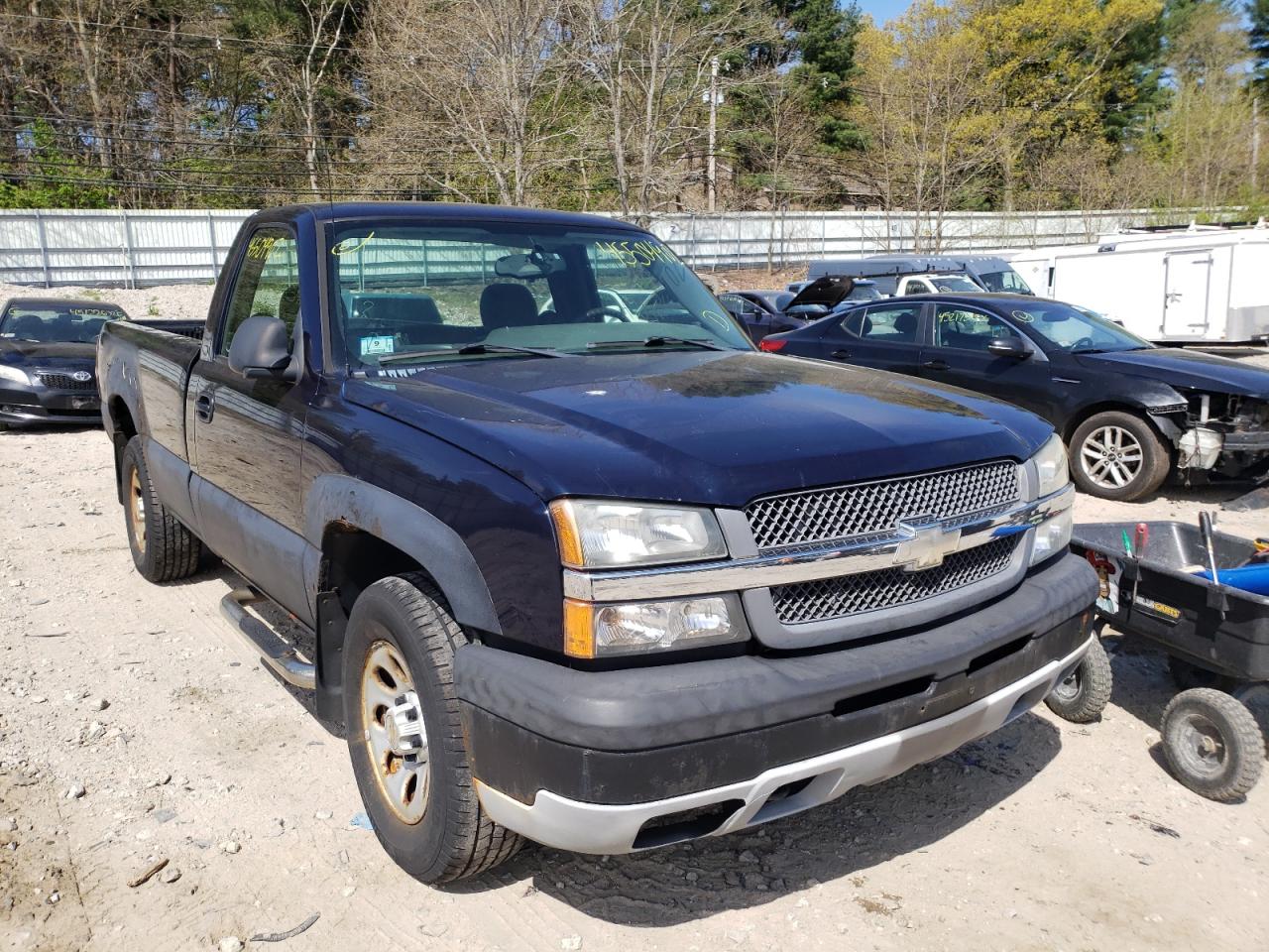 CHEVROLET SILVERADO 2005 with VIN 1GCEK14V45E179293 - Photo from auction