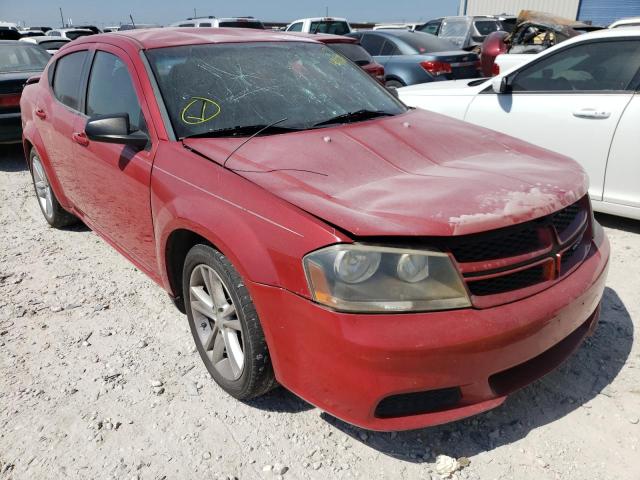 DODGE AVENGER SE 2014 with VIN 1C3CDZABXEN188028 - Photo from auction