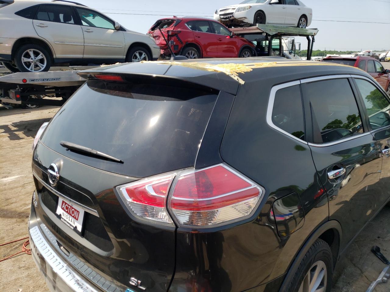Photo 9 from auction – 2014 NISSAN ROGUE S with VIN 5N1AT2MT3EC813314